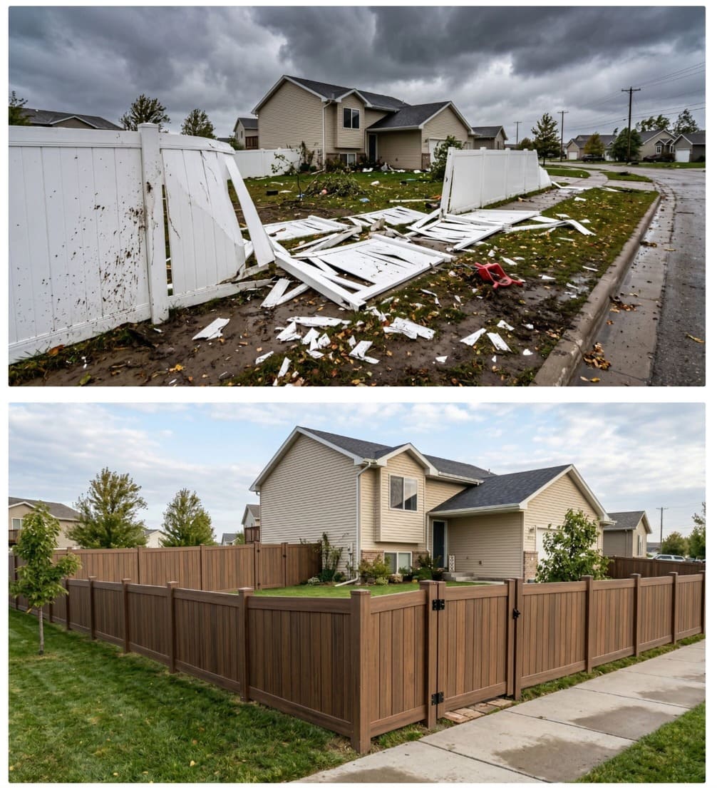 - fence building in North Dakota